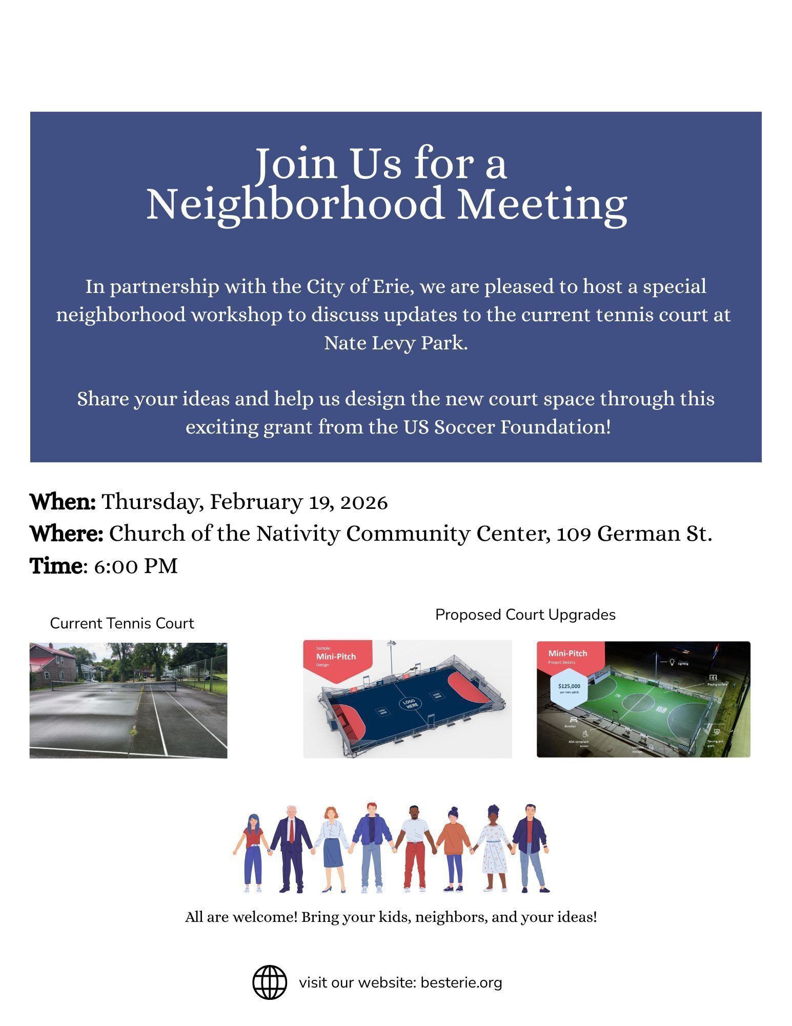 Neighborhood meeting February 19