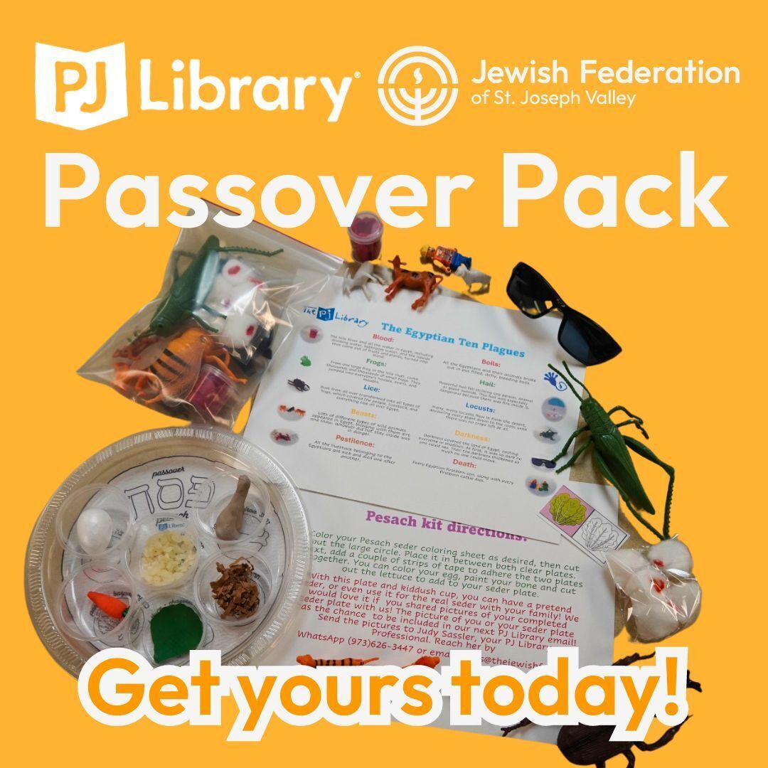 Request your PJ Library Passover Pack