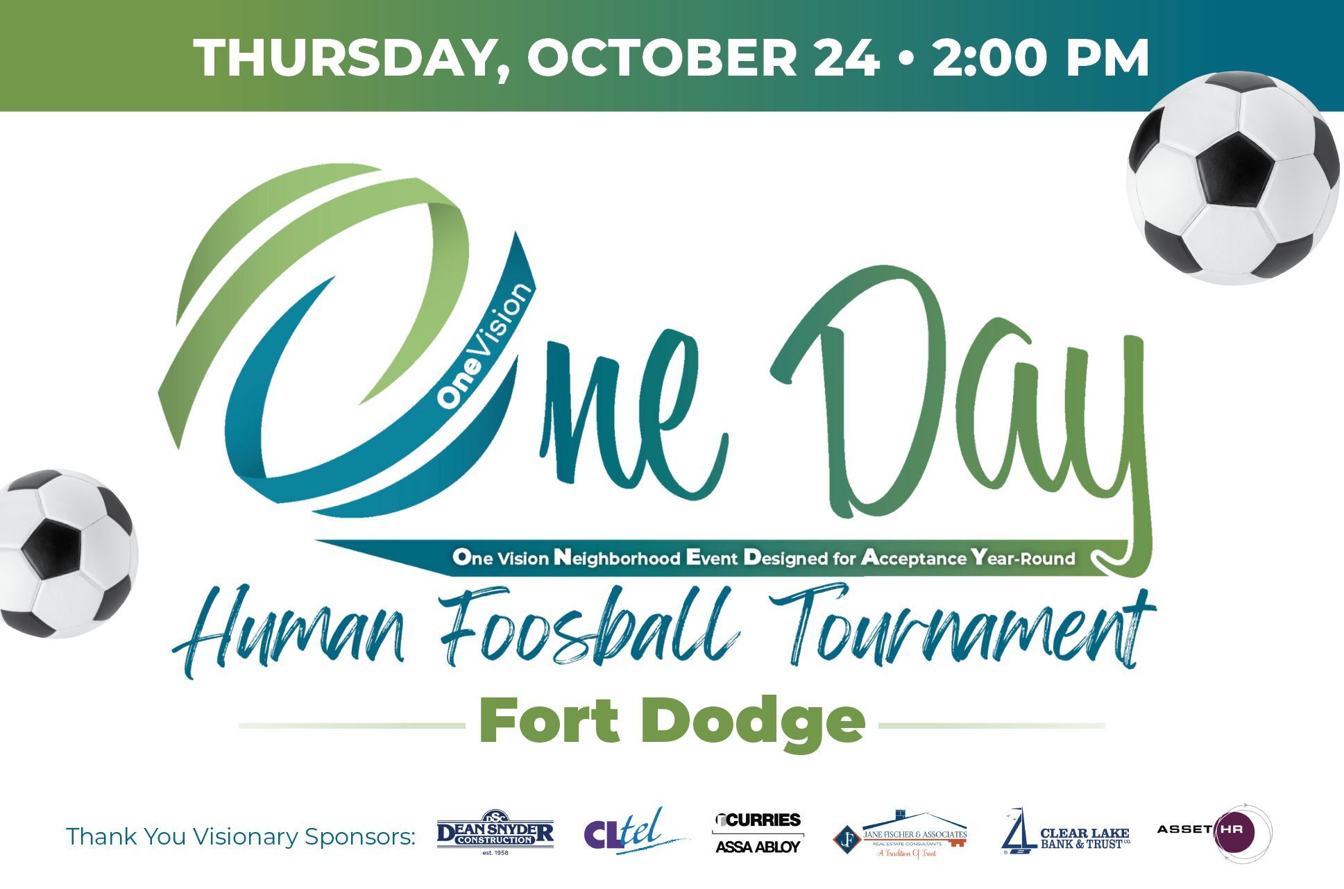 Human Foosball is coming to Fort Dodge