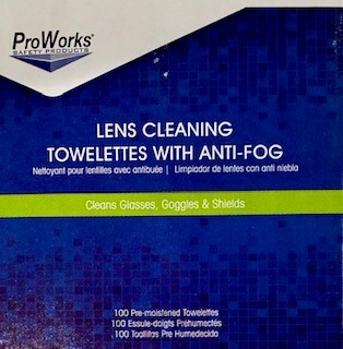 Mirror cleaning, pre-moistened (wet) wipes (N97632001)