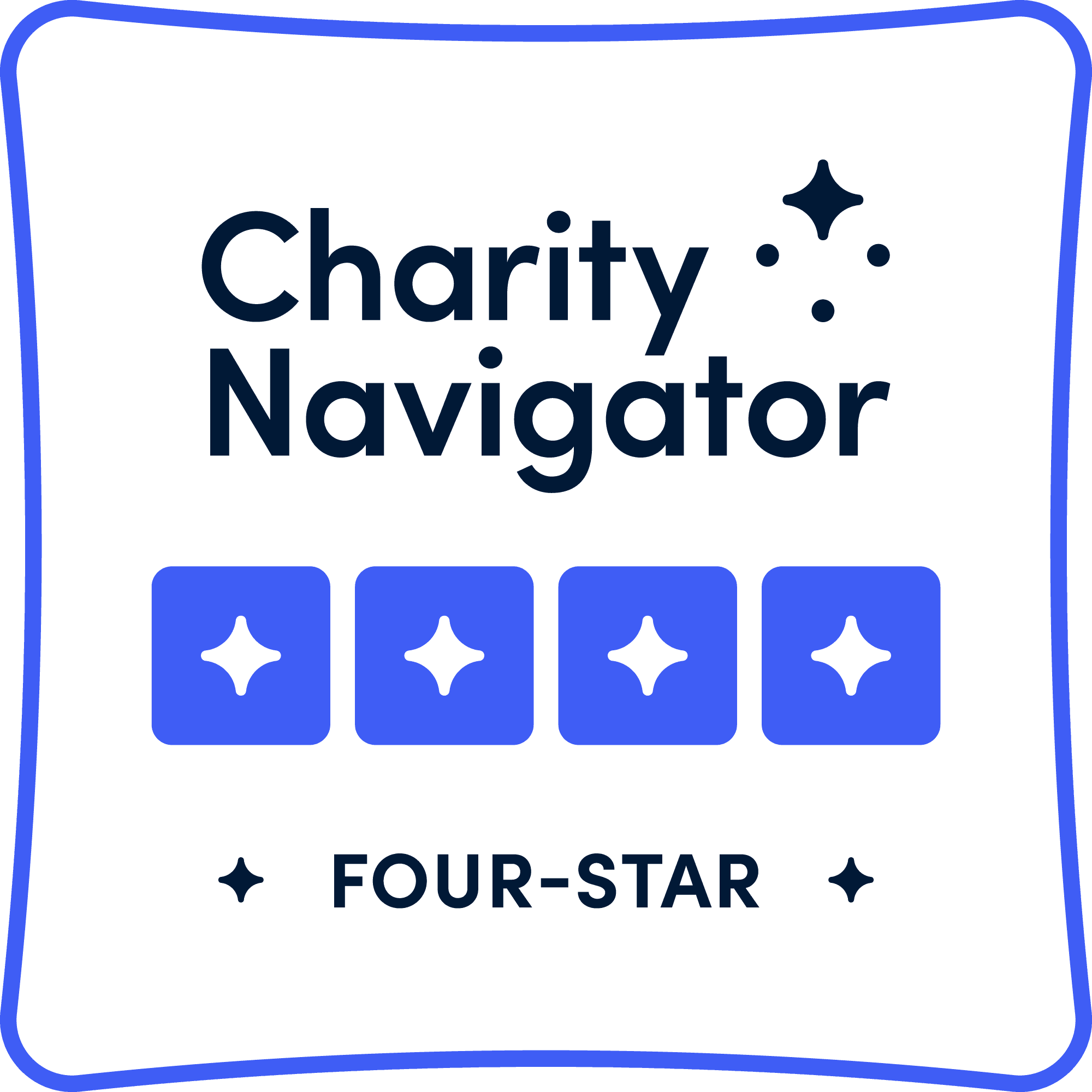 Charity Navigator 4-Star Rating Badge