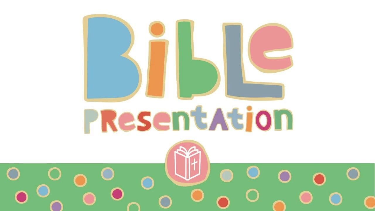 3rd & 4th grade Bible presentation