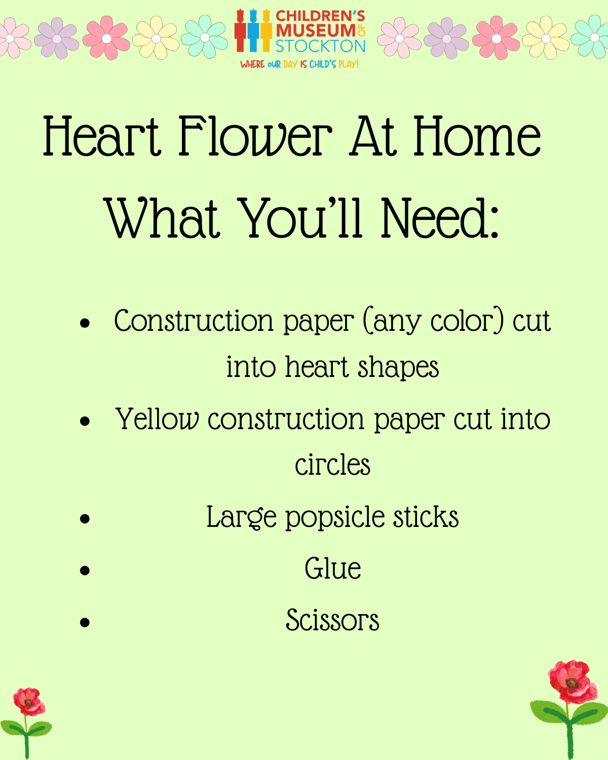 Flower Project Materials