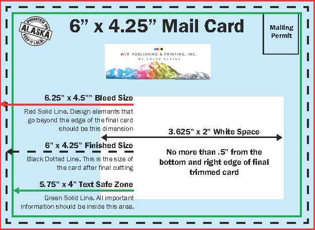 6" x 4.25" Mail Card