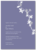 Flower wedding invitation | Kwik Kopy Design and Print Centre Halifax