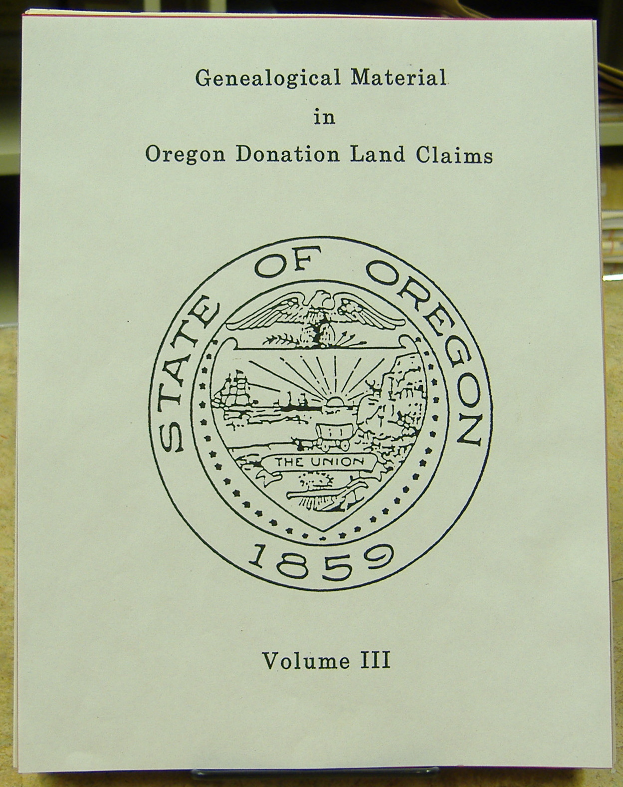 Genealogical Material in Oregon Donation Land Claims Vol III, pp. 230