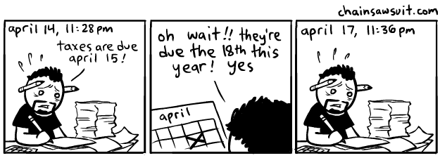 Tax Deadline Approaching!