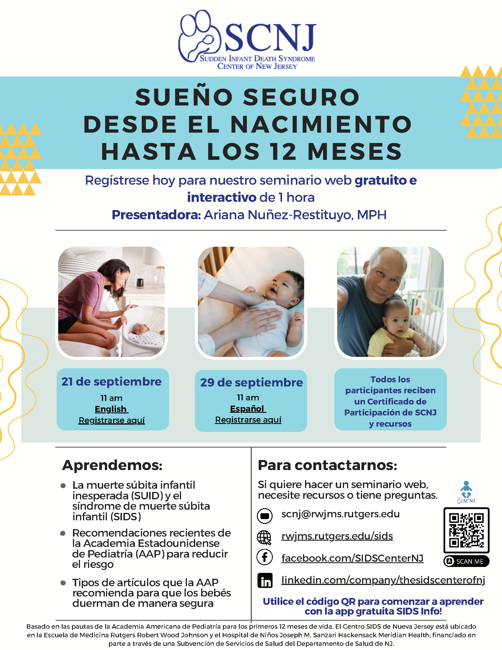 Safe Infant Sleep September