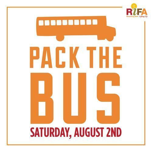 Pack the Bus Date Graphic