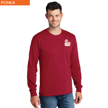 Port & Co™ Long Sleeve Core Cotton Tee