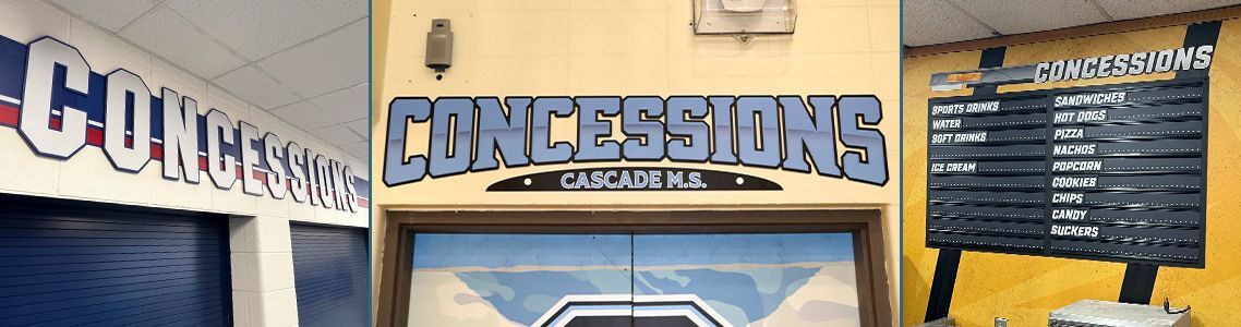 Descon Concession Signs