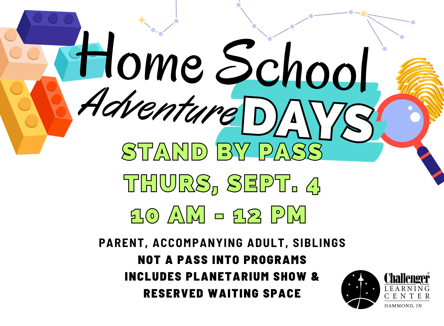 4th Sept. (Thurs) - STANDBY PASS