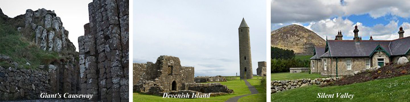 Landmarks in Northern Ireland