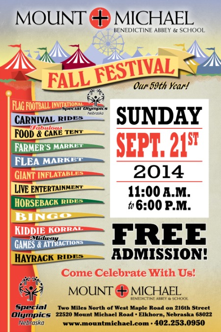 Volunteer at the Mt. Michael Fall Festival