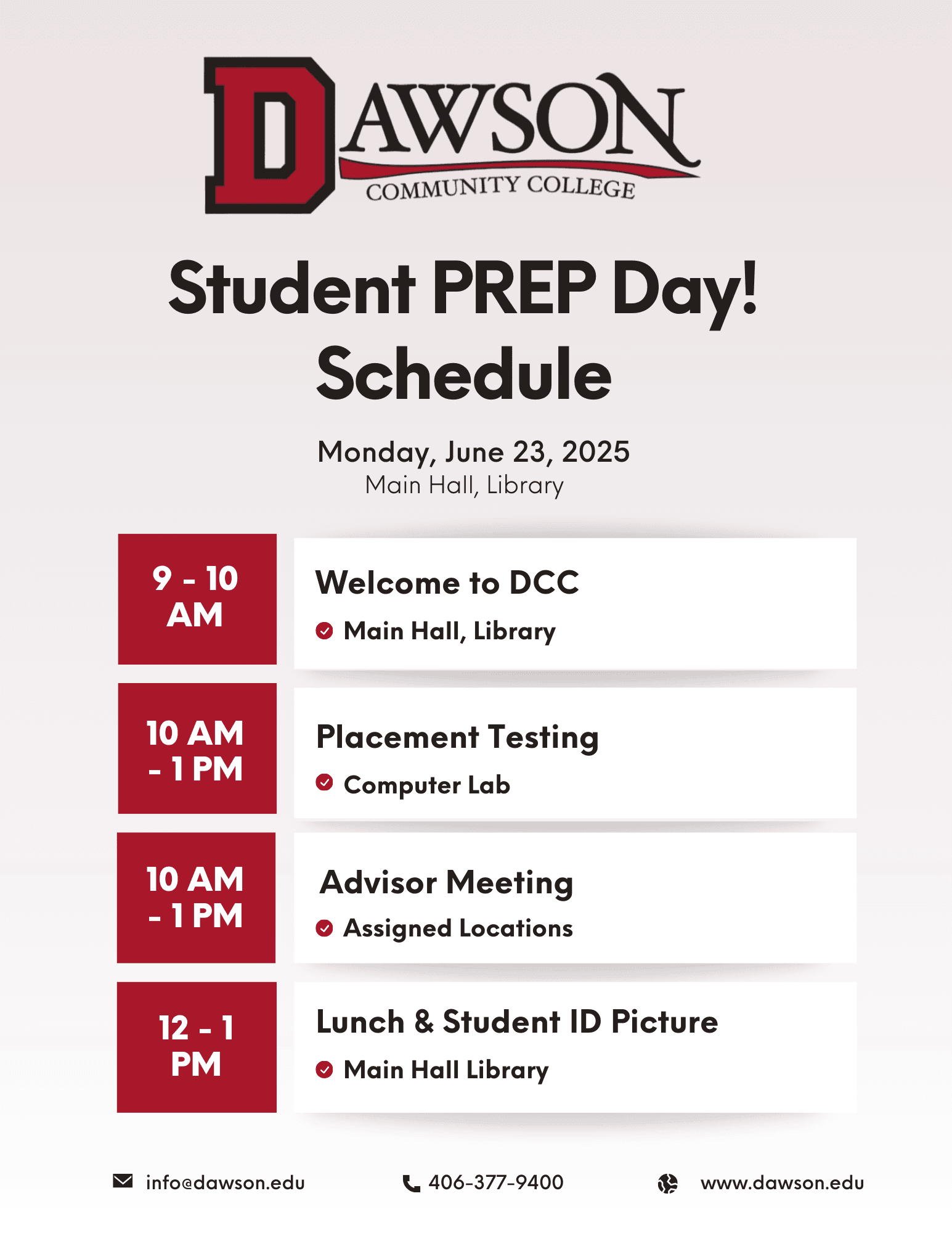 Student PREP Day!