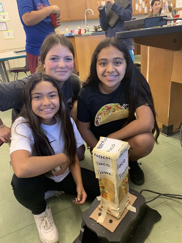 Earthquake simulation engineering design project at Morris Plains
