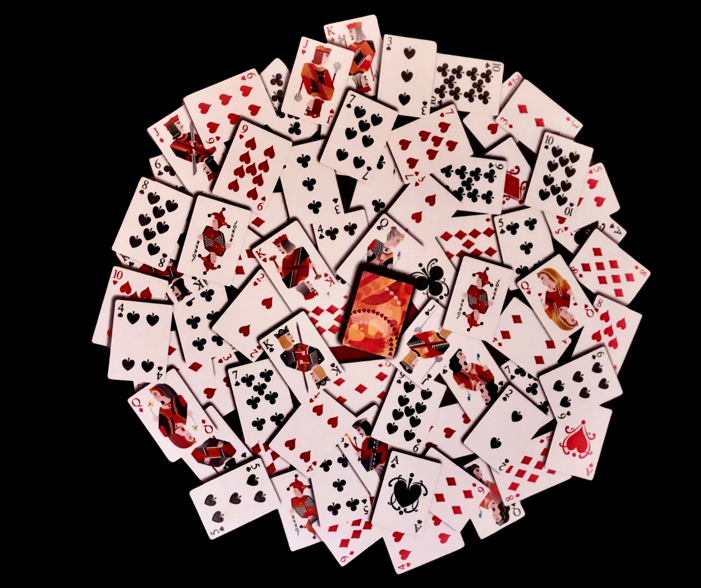 Rummy Card Table Mat