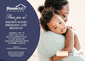 Building Homes: Rebuilding Lives Breakfast