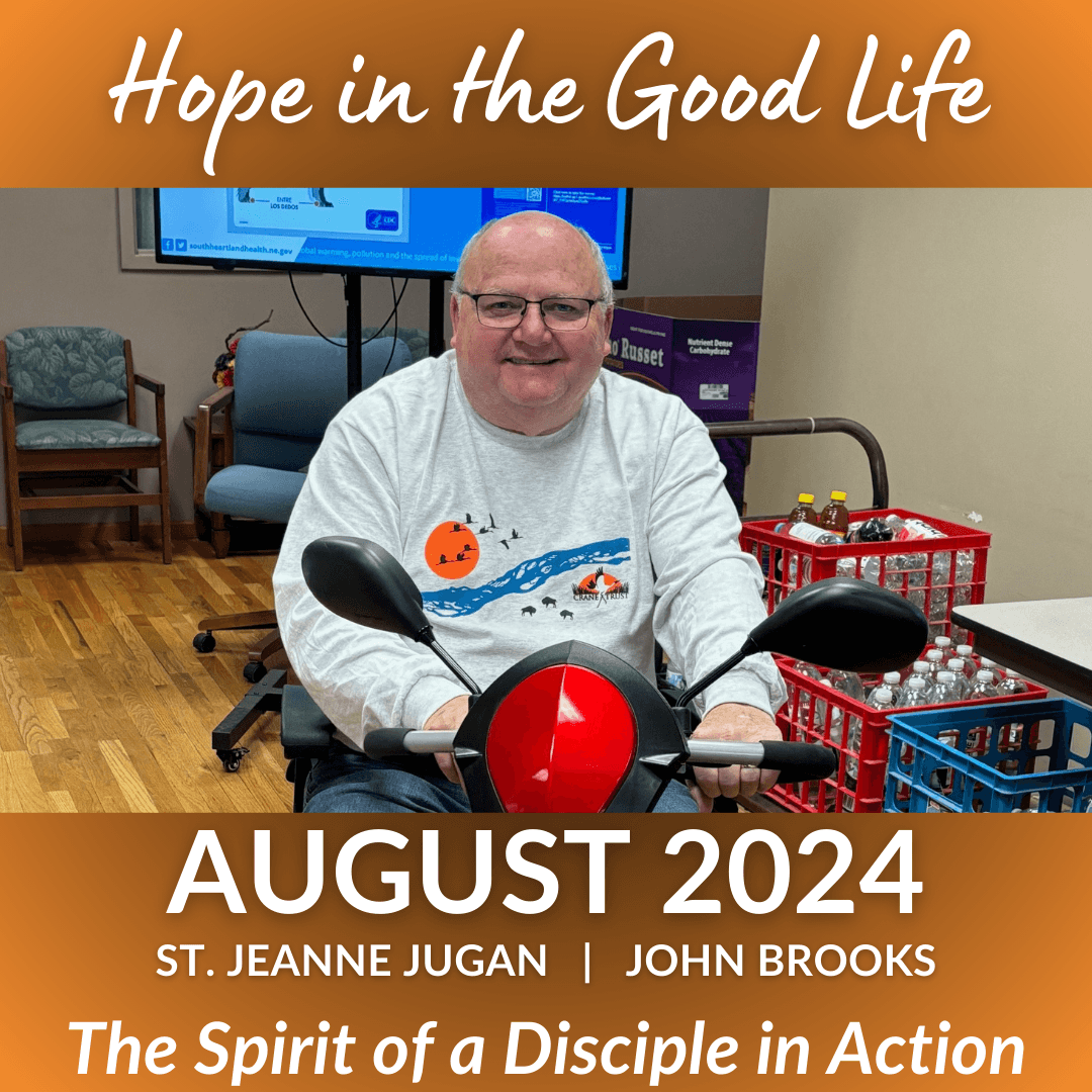 August Hope in the Good LIfe Newsletter