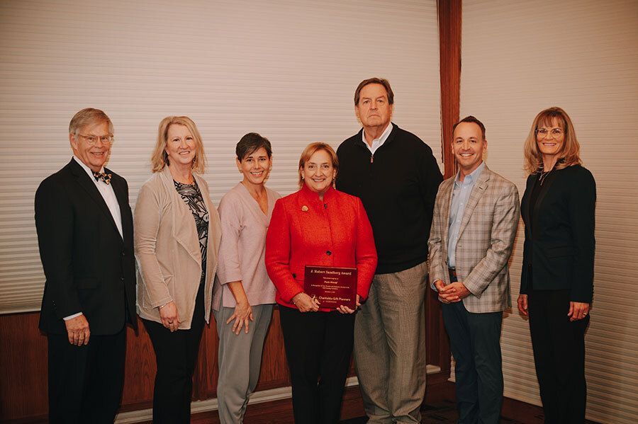Paula Metcalf Honored with the J. Robert Sandberg Distinguished Service Award