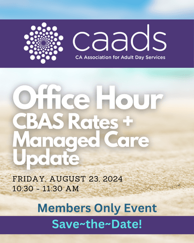 CAADS Office Hours Announcement Aug 23, 2024