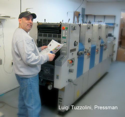 Luigi Tuzzolini, Pressman