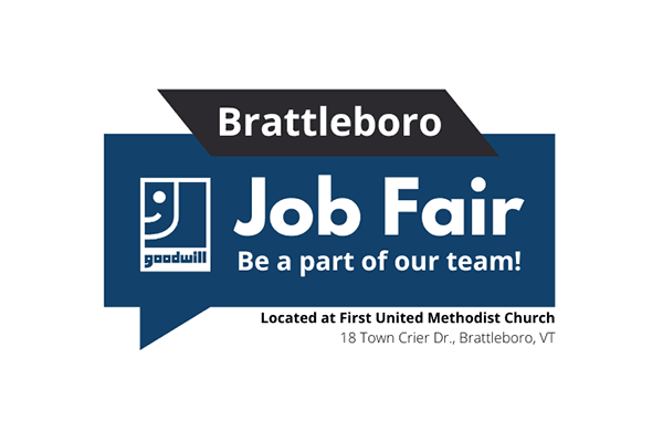Goodwill to Hold Job Fair in Brattleboro on Oct. 11, 12, 17 and 18
