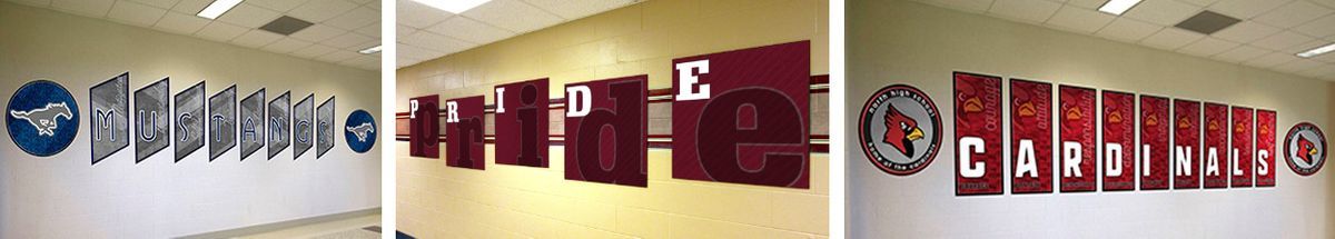 School Spirit Signs | Mascot Signs | Descon Custom Signs