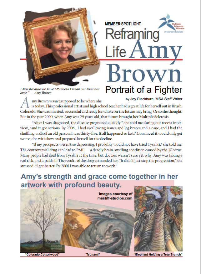 Spotlight on Amy Brown