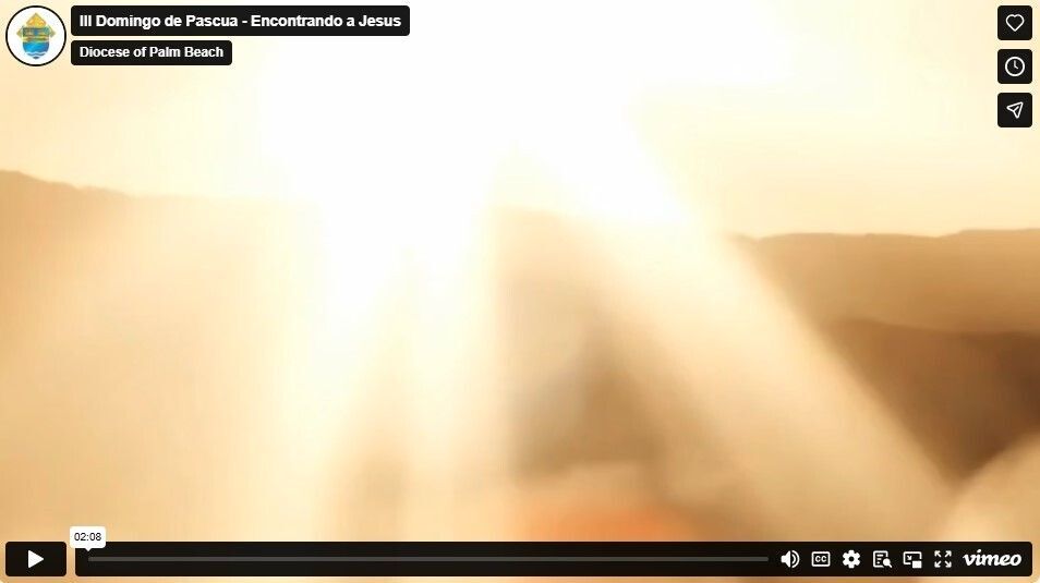 III Domingo de Pascua - Encontrando a Jesus
