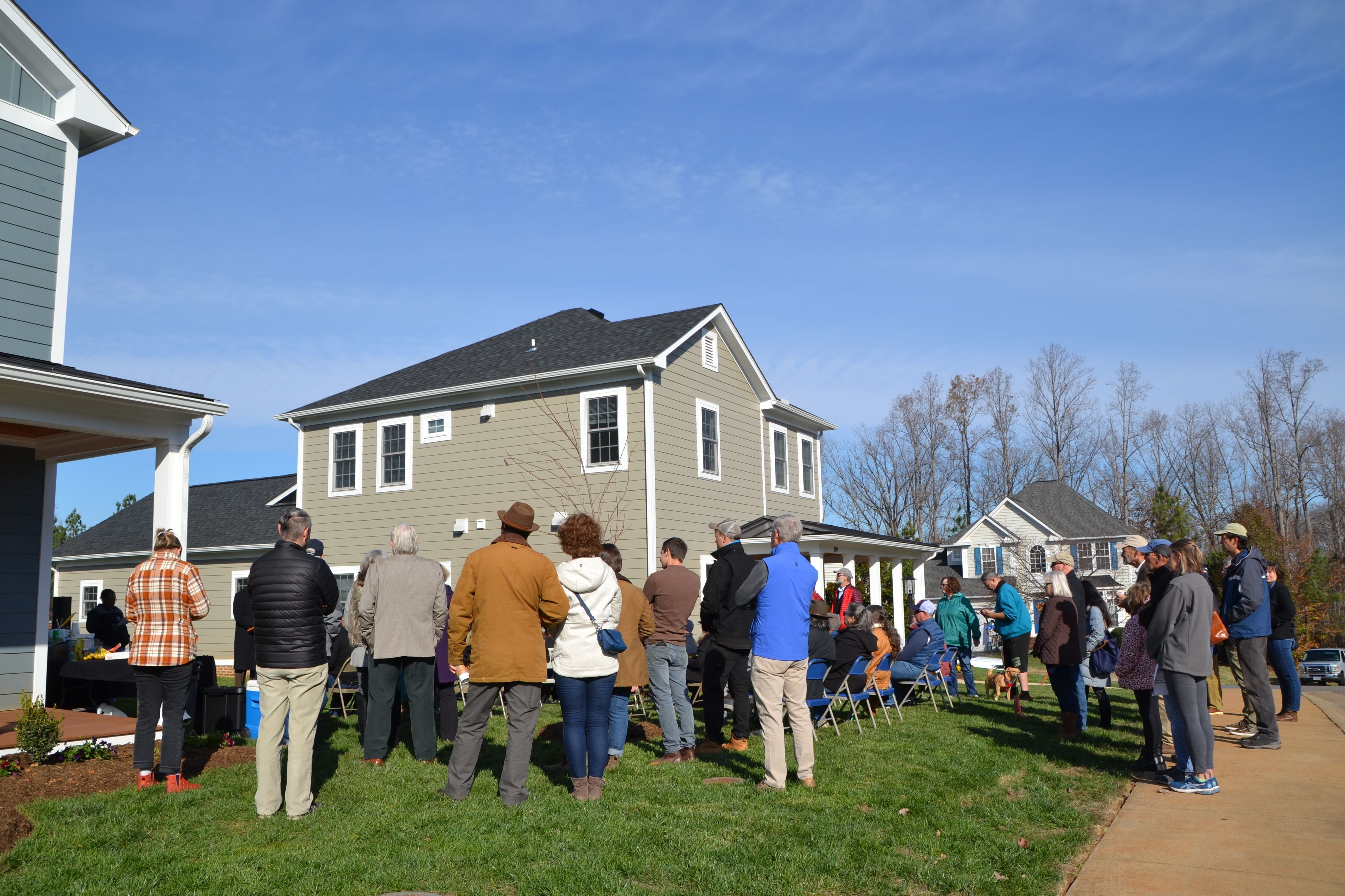 Welcome home! Habitat celebrates four new houses in Spring Creek