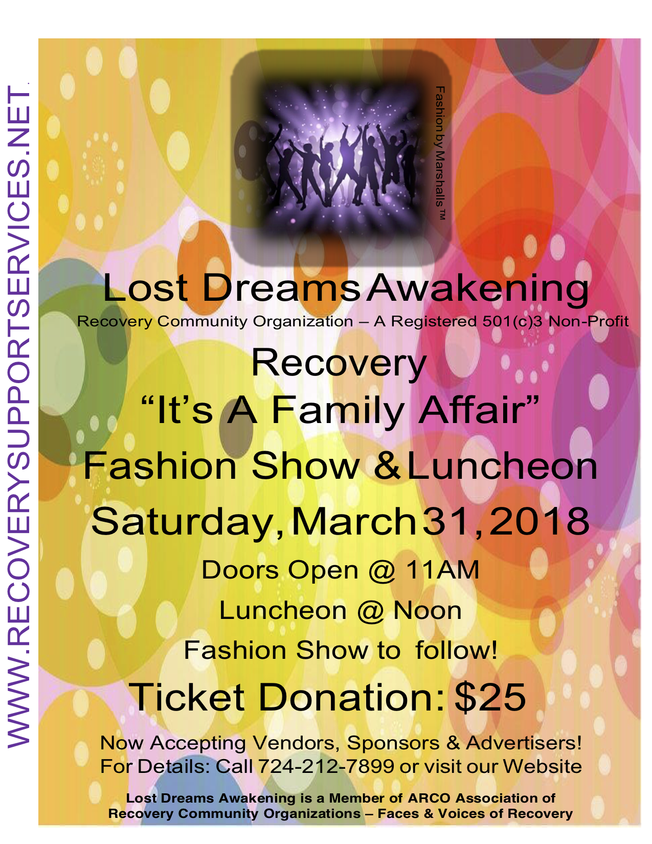 Recovery - It's A Family Affair Fashion Show & Luncheon