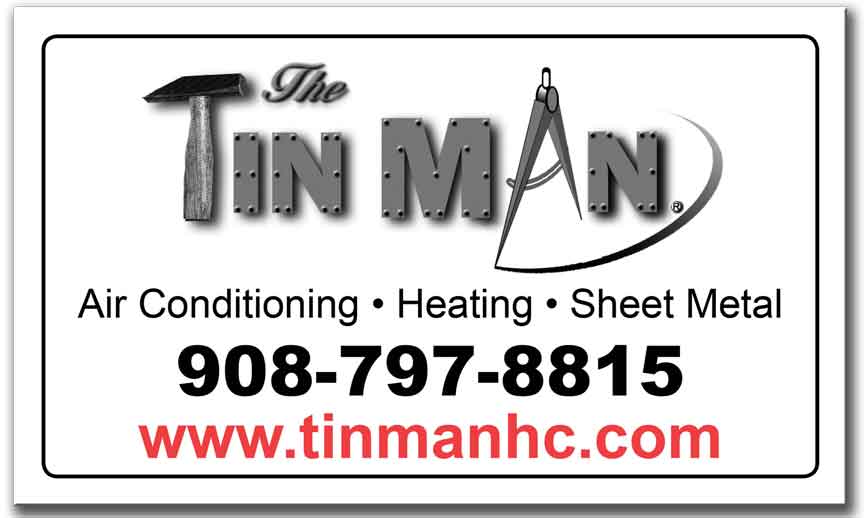The Tin Man Vehicle Magnet
