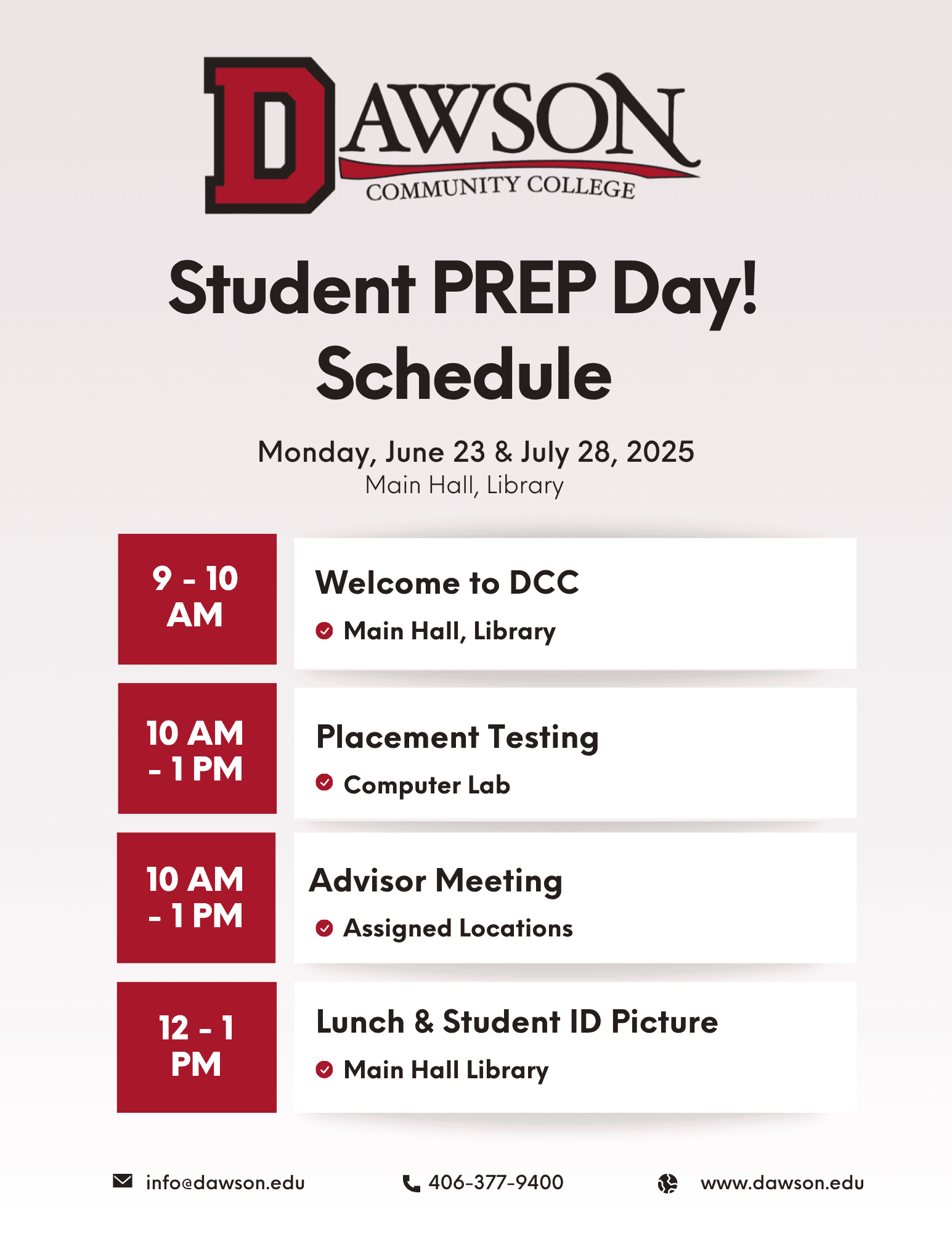 Student PREP Day!