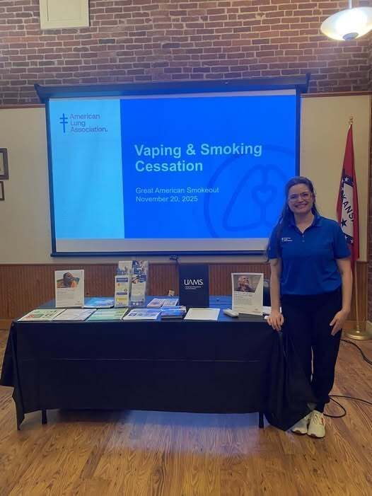 Great American Smokeout with UAMS Winthrop P. Rockefeller Cancer Institute’s Office of Community Outreach and Engagement