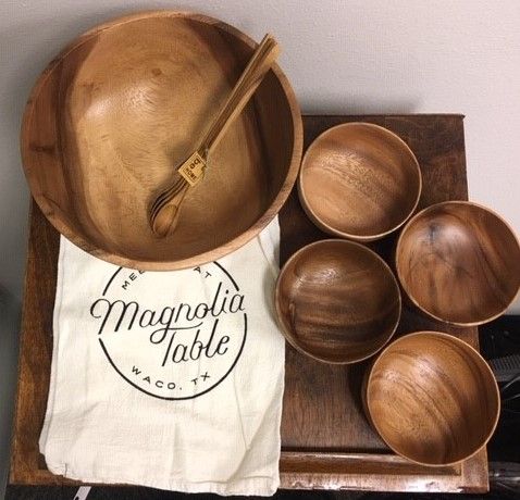 Magnolia Bowl Set 