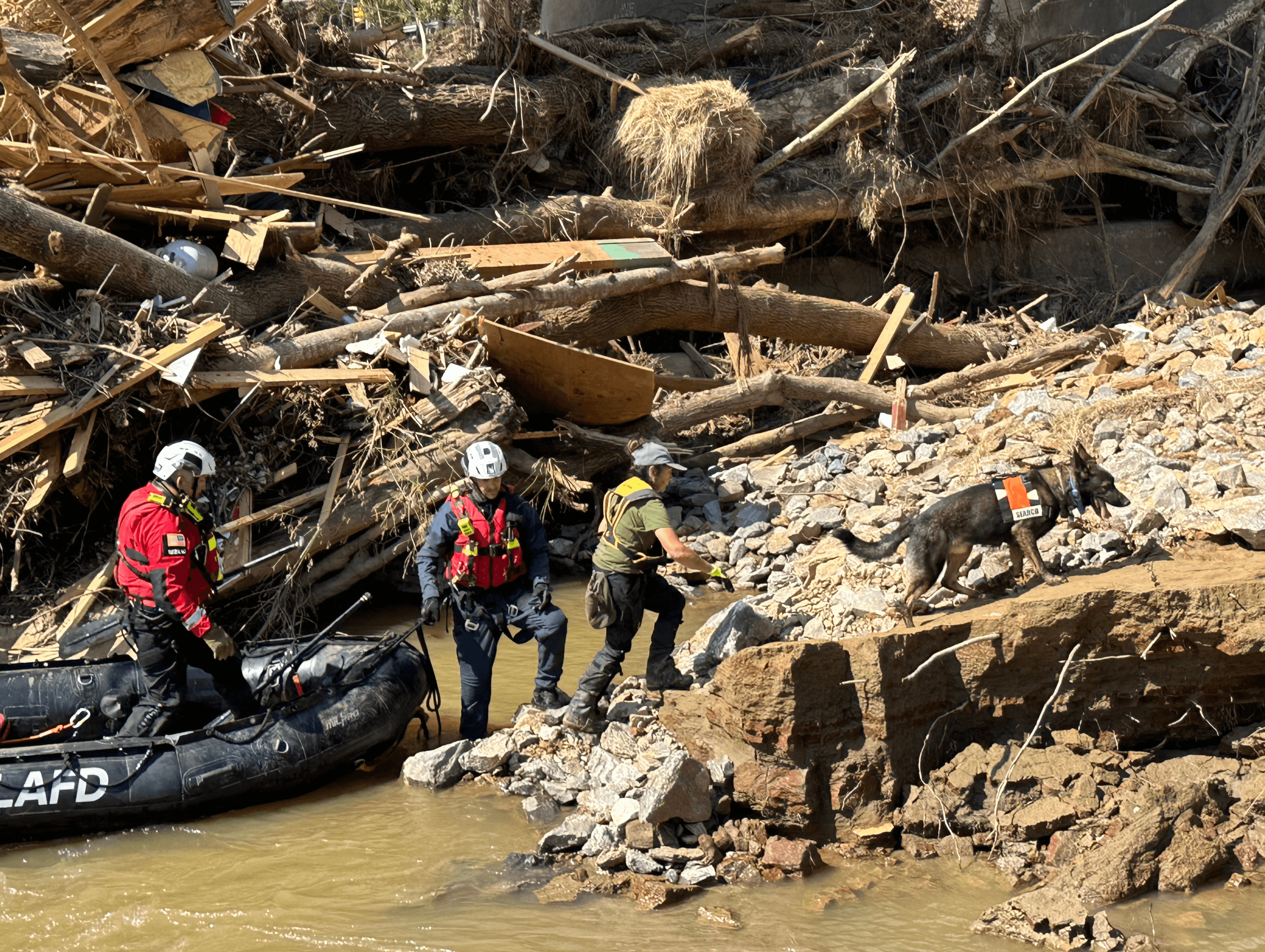 LAFD Brings Hope and Recovery to the East Coast