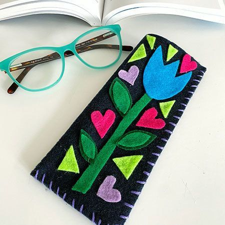 Colorful Eyeglass Case