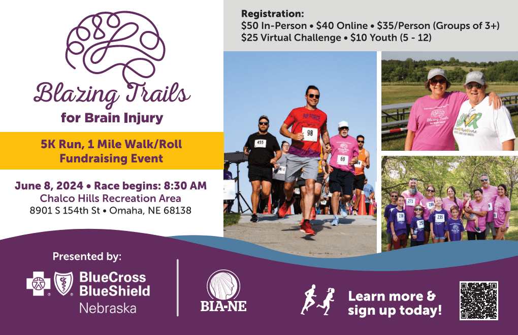 Blazing Trails for Brain Injury: 5K run, 1 mile Walk/Roll Fundraising Event!