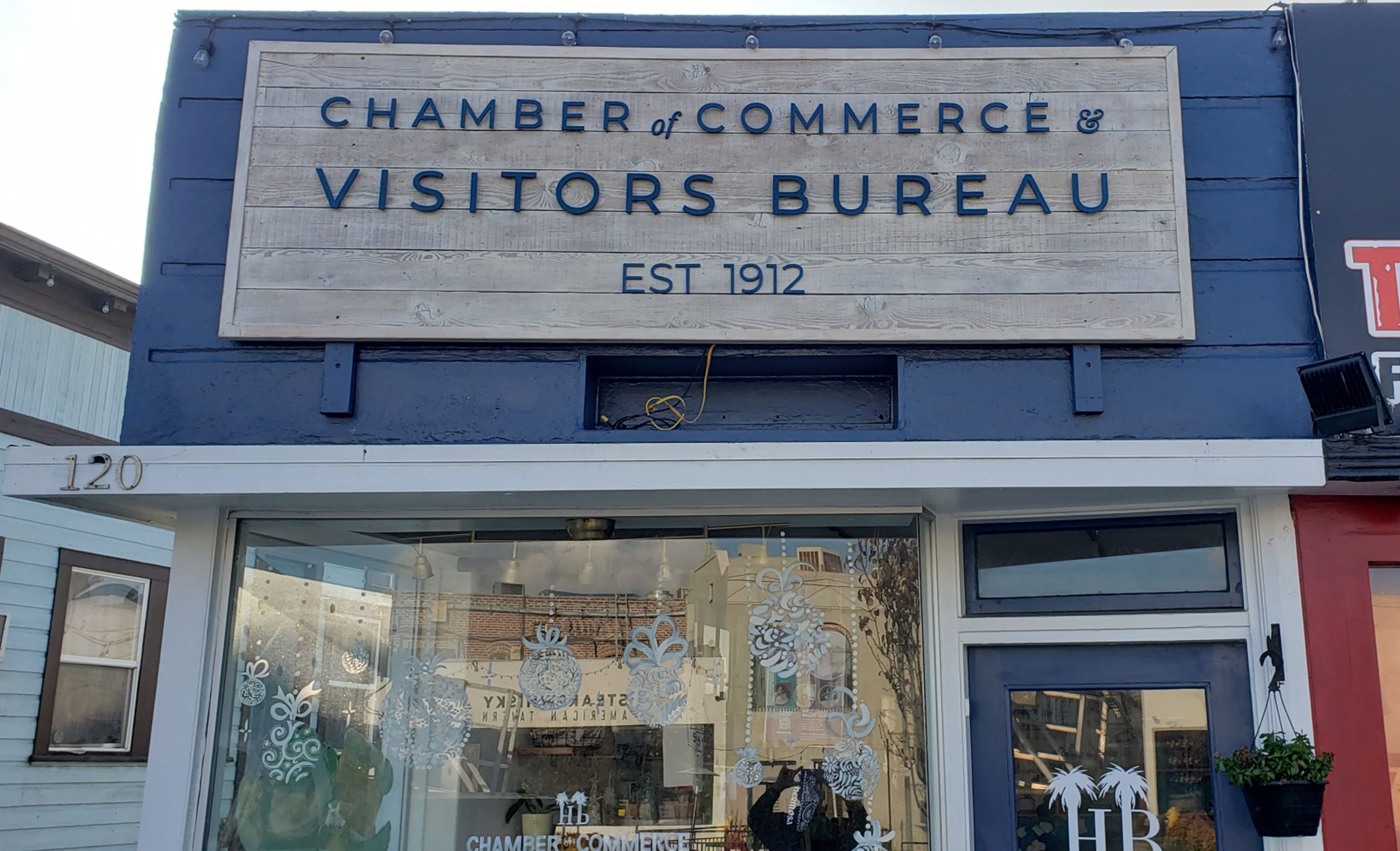 Hermosa Chamber of Commerce Sign