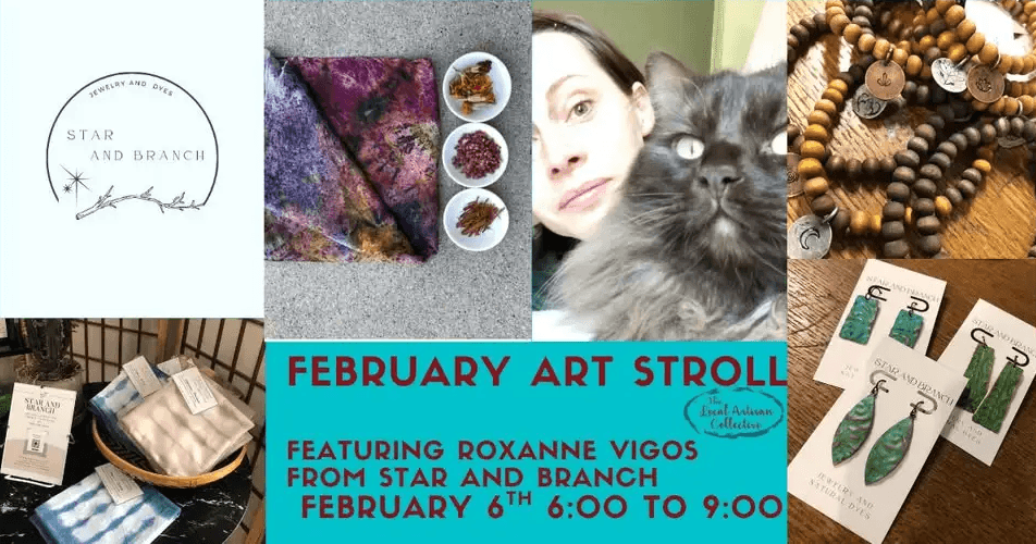 February Art Stroll featuring so many fabulous artists on February 6th, 2026 6:00 to 9:00 (Amazing Artists throughout the Entire Store, Free and $)