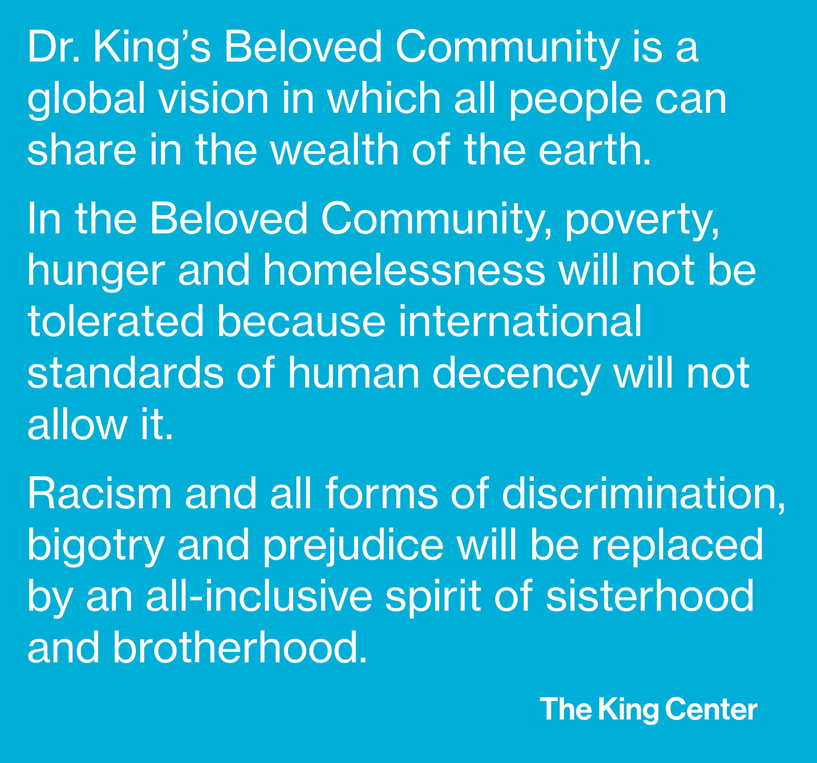 Building the Beloved Community