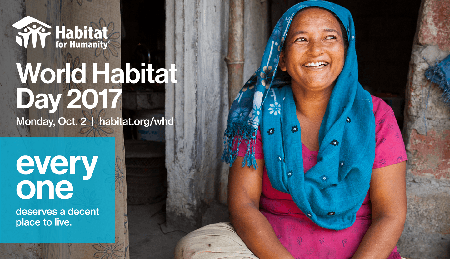 World Habitat Day 2017: Affordable Homes