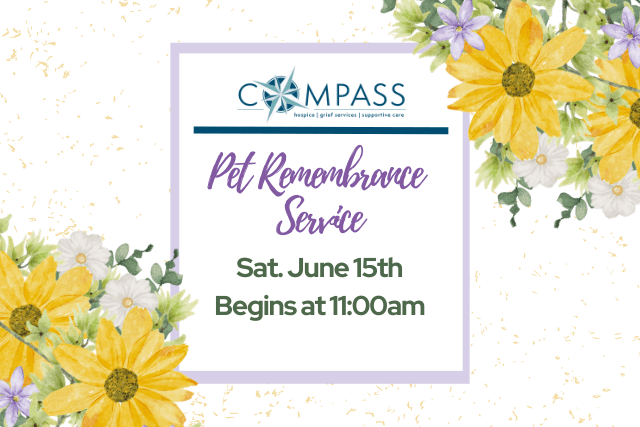 On Saturday, June 15th, at 11:00am, the community is invited to gather at the Millstream Park pavilion in Centreville, MD for a heartfelt Pet Remembrance Service, rain or shine.