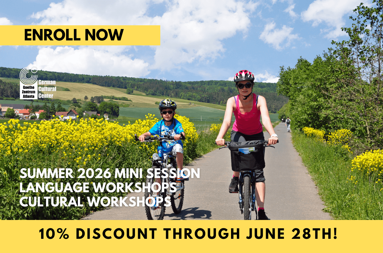 10% off all Summer Mini Session Language and Cultural Learning!