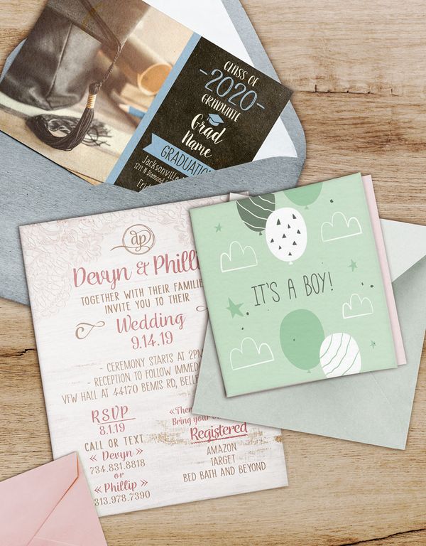 Invitation Printer Print Custom Invitations
