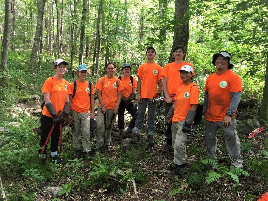 Audubon Society of Rhode Island The Nature Conservancy Rhode Island Youth Conservation League Hand-on Environmental Stewardship Labor Job Positions Available Now Hiring Land Trusts Watersheds Invasive Species Summer Jobs