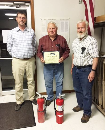 Julian purchases fire extinguishers with grant