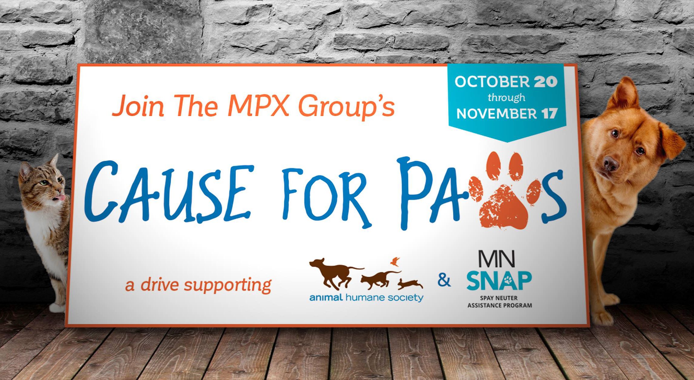 MPX Cause for Paws