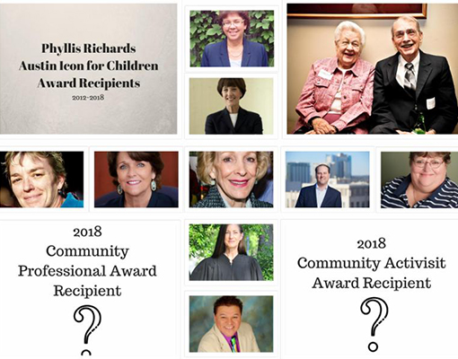 Nominations Open for Phyllis Richards Austin Icon for Children Award
